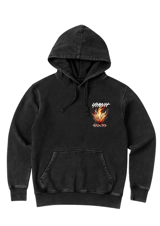 Hoodie acid wash negro• Éxodo 3:5