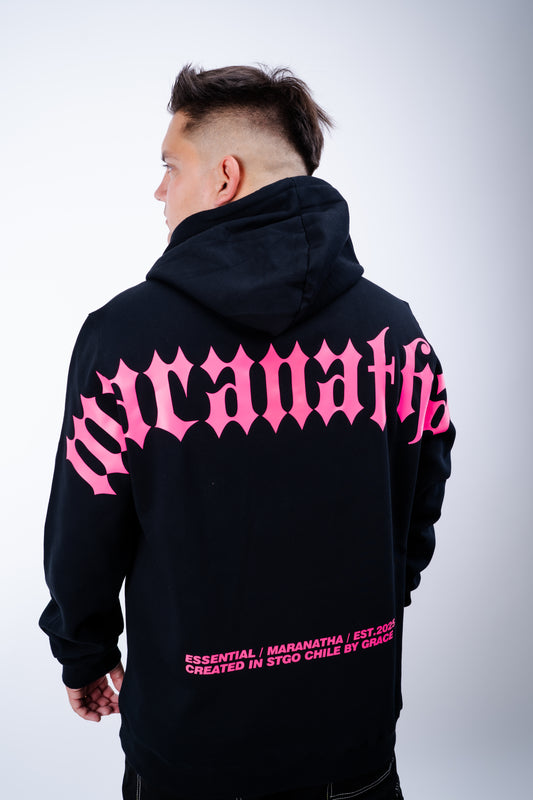 Hoodie MARANATHA fucsia