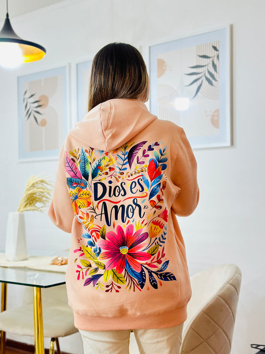 Hoodie Dios es Amor 🌸
