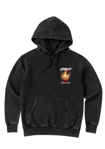 Hoodie acid wash negro• Éxodo 3:5