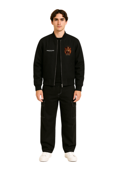 Chaqueta Bomber - León de Judah • Ap.5:5