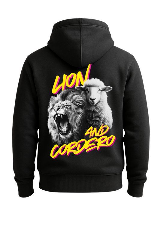 Hoodie Lion And Cordero