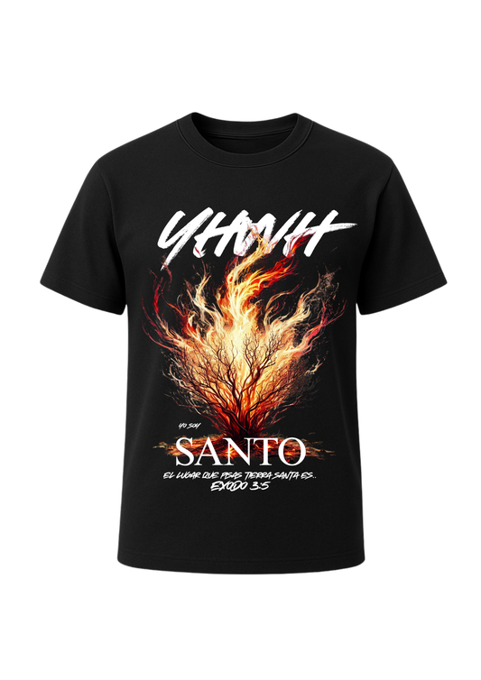 Polera Diseño YHWH • Éxodo 3:5