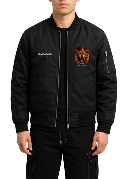 Chaqueta Bomber - León de Judah • Ap.5:5
